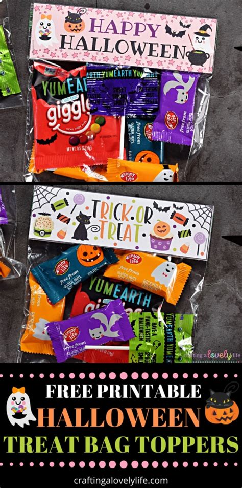 Free Halloween Treat Bag Printables Artofit