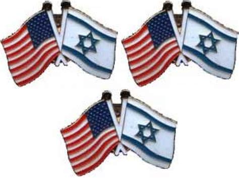 Buy 3 Israel Usa Flag Lapel Pins Israel