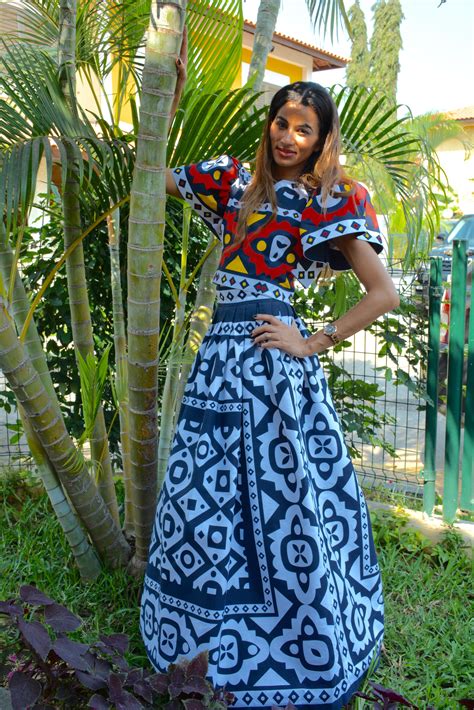 Set In Samacá Angolan Traditional Fabric Lisetepote Design