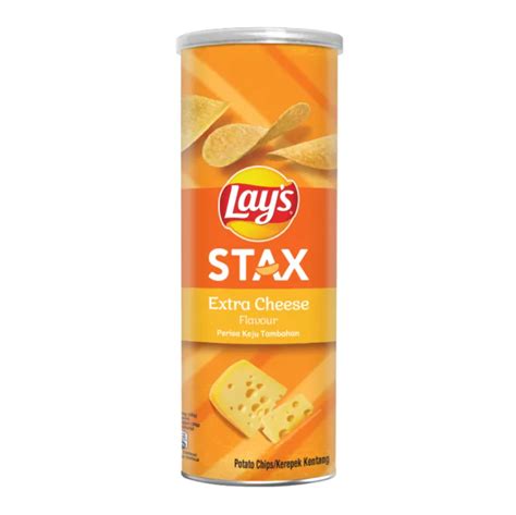 Lays Stax Extra Cheese 135g All Day Supermarket