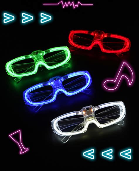 Luminous Popping Glasses Flash Led Glasses Bar Nightclub Equipment