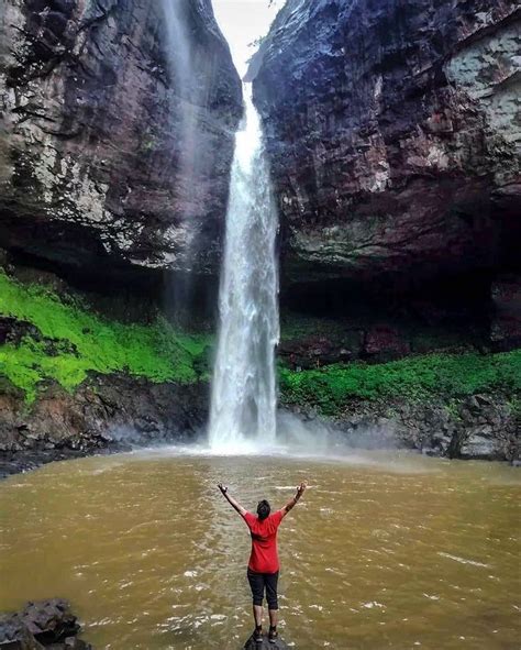 The Real Hidden Gem Of Sahyadri Near Bhira Village Devkund Waterfall