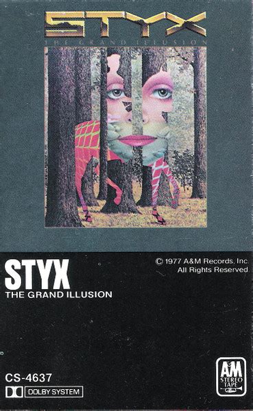 Styx The Grand Illusion 1977 Cassette Discogs