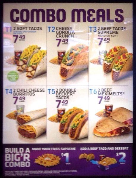 Taco bell to open first branch in malaysia at cyberjaya. Taco Bell Menu, Menu for Taco Bell, Newton, Surrey ...