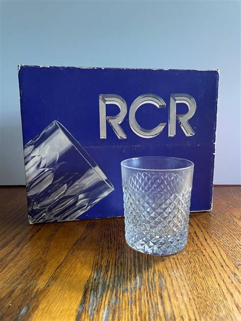 Royal Crystal Rock Italian Lead Crystal Rocks Glasses Set Of Etsy