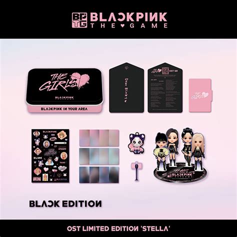 Blackpink The Game Ost “the Girls” Limited Edition “stella” Blackpink