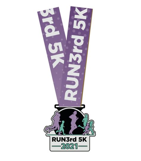 Run3rd 5k Medals R3a