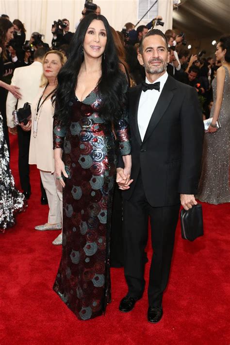Cher In Marc Jacobs With The Designer Photo By Evan Falk Fashion