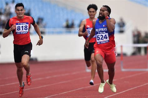 Team Philippines Collects Four Gold Medals Cray Rules 400m Hurdles