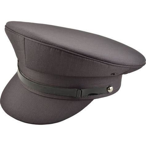 Grey Military Peaked Cap Peaked Cap Demonia Boots Cap
