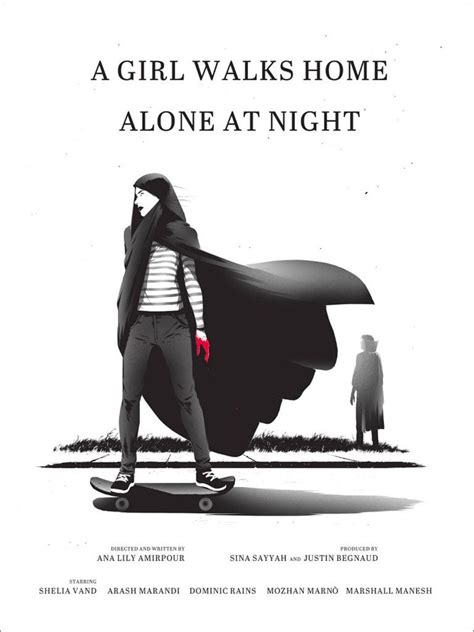 a girl walks home alone at night home alone mondo posters movie posters