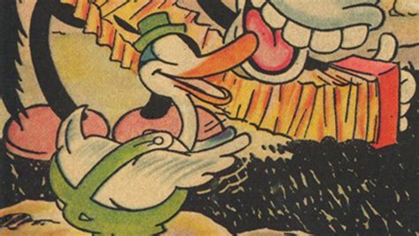 Donald Duck Arrived In Print Three Years Ealier Than His On Screen