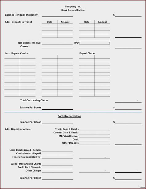 Payment reconciliation template excel cam templates. Bank Reconciliation Form Excel - Template 1 : Resume ...