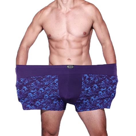 Mens Large Size Boxer Shorts Fashion Underpants Comfortable Mens