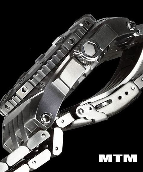 mtm special ops silver warrior relógio de pulso relogios cronômetros