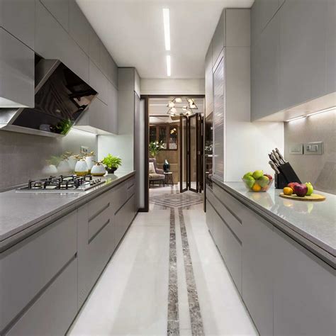 Grey Kitchen Design Home Interior Design