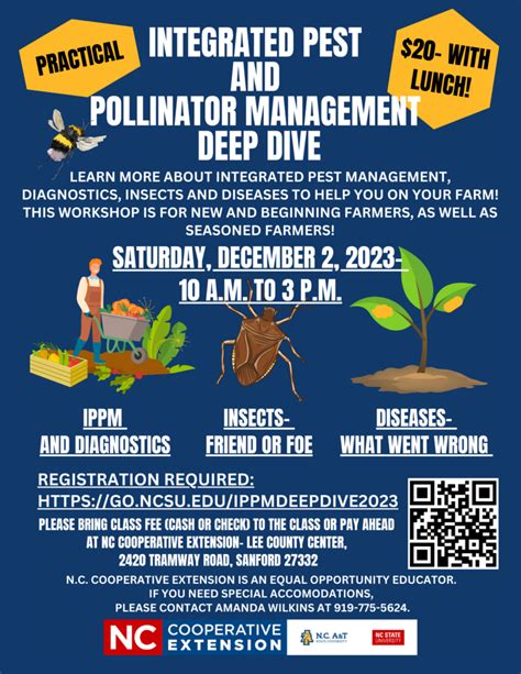 Its An Integrated Pest And Pollinator Management Deep Dive Nc