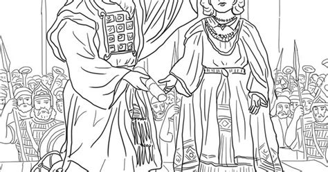 Joash The Boy King Coloring Page Coloring Pages World