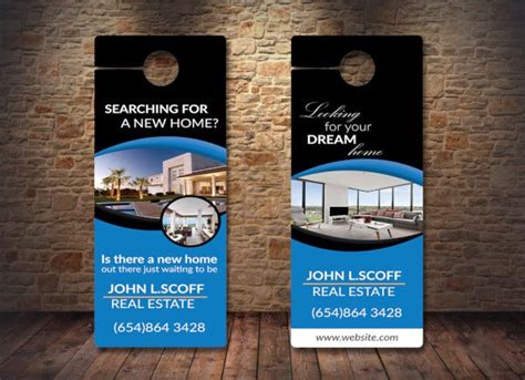 22 Free Real Estate Door Hanger Templates In Psd Ai Indesign