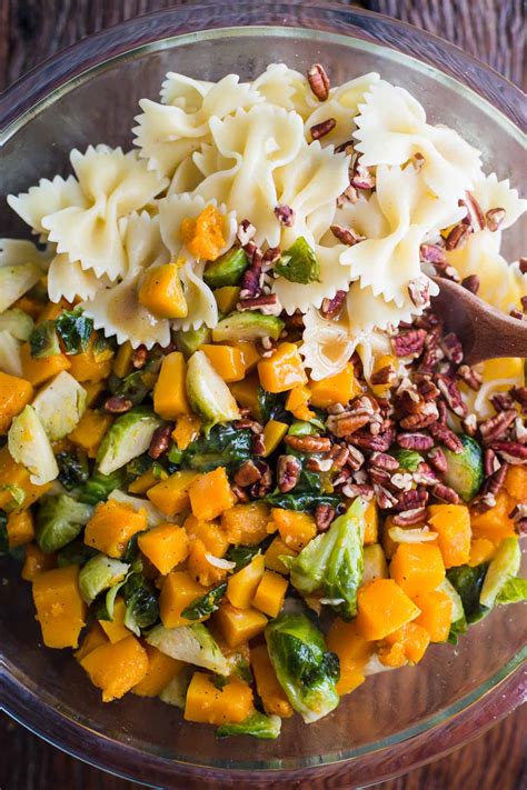 Fall Inspired Pasta Salad Food With Feeling