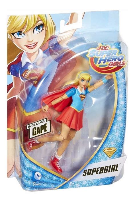 Supergirl Dc Super Hero Girls Mide 15 Cm Original Mattel Mercadolibre