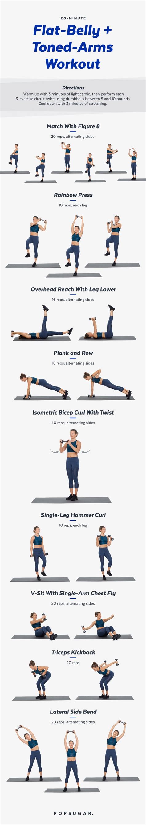 Add Some Weights To Your Arms And Abs Workout Printable Workouts