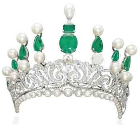 Natural Certified Diamond 155 Ct Solid Gold Tiara Crown Jewelsqueen