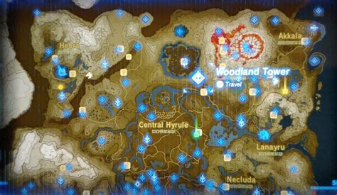 Zelda Breath Of The Wild Sheikah Tower Locations Guide Activate All My Xxx Hot Girl