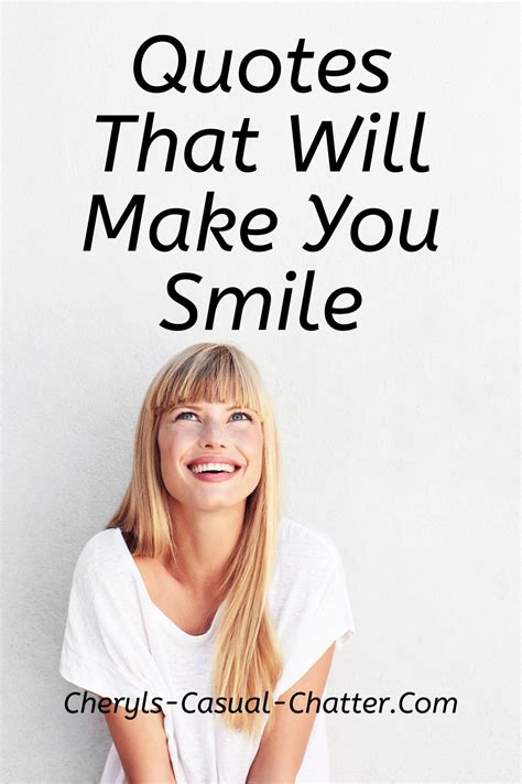 Make You Smile Quotes Inspiration