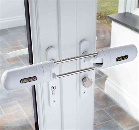 Perhaps an alternative suggestion might be to use an era bolt otherwise known as a door security bolt. 5 Top Tips to Keep Your French Patio Doors Secure