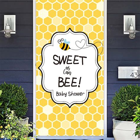 Buy Sweet As Can Bee Baby Shower Banner Backdrop Background Photo Booth