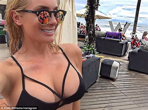 Zilda Williams Shows Off Her Rear In G String Bikini For Instagram Snap Daily Mail Online