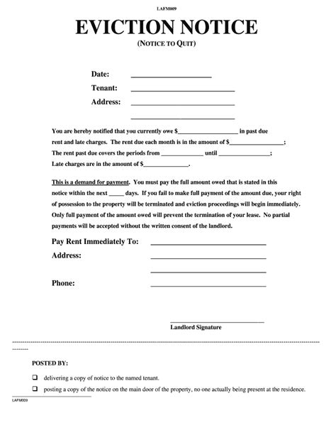Printable Sample 3 Day Eviction Notice Form 75maingroupcom 3 Day