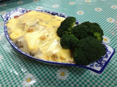 Cheese Baked Ham And Mushroom Baked Ham Home Cooking Broccoli