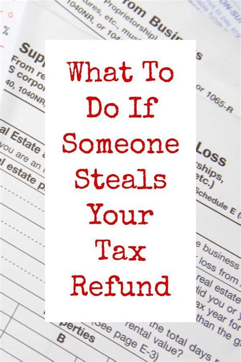 You'll save money doing your taxes yourself. What to Do if Someone Steals Your Tax Return | Tax return, Tax refund, Tax