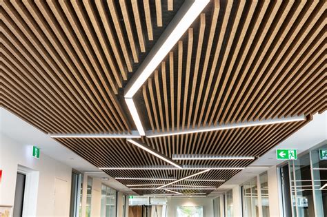 7 Photos Timber Slat Ceiling Systems And Review Alqu Blog