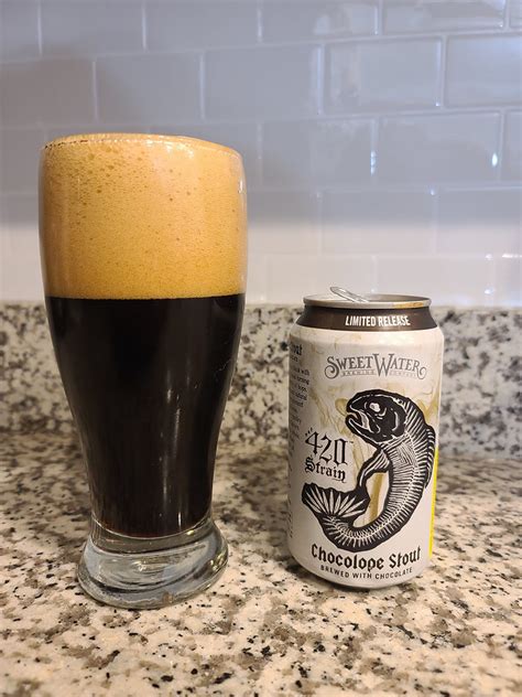 Review Sweetwater Brewing 420 Strain Chocolate Stout