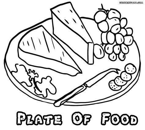 Check spelling or type a new query. Plate Of Food Drawing at GetDrawings | Free download