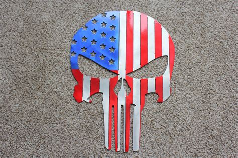 Punisher Flag Usa