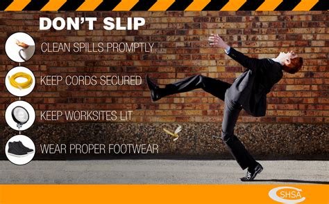 Slip Trip And Fall Prevention Package Shsa