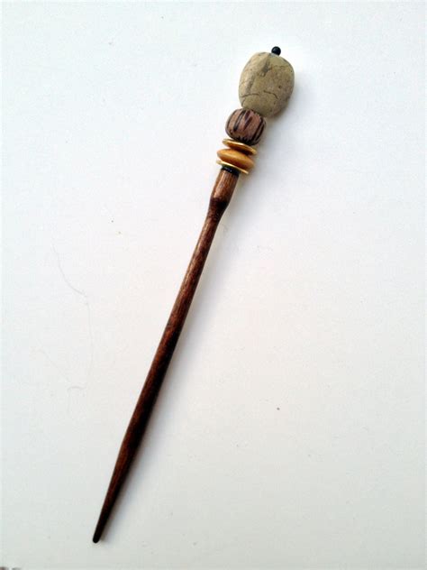 Wood And Decorative Hair Stick Shawl Stick Hairsticks With