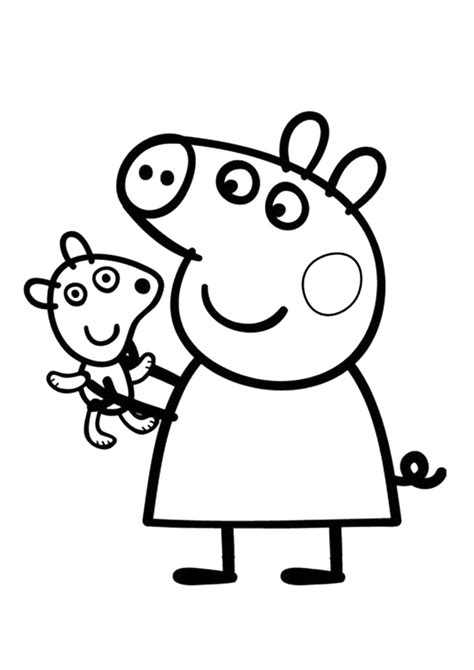 Peppa pig è uno tra i cartoni animati preferiti dai bambini. 54 Disegni di Peppa Pig da Colorare | PianetaBambini.it
