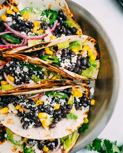 This Black Bean Tacos Recipe Takes Just 15 Minutes Its A Fast And