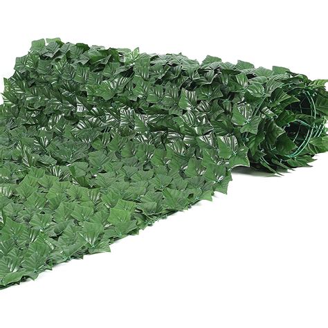 3m X 1m Roll Artificial Ivy Leaf Hedge Garden