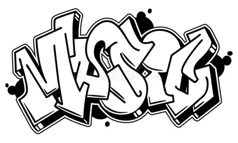 Graffiti Music Notes Drawing Bmp Alley