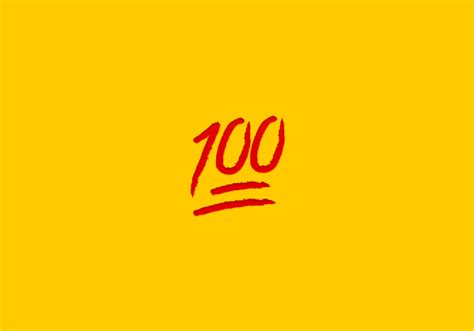 💯 100 Emoji Meaning