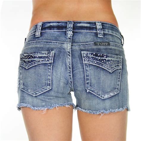 Cowgirl Tuff Womens Wing And Prayer Jean Shorts Jean Short Outfits Country Jeans Women