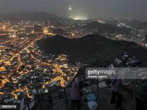 Muslim Prospective Pilgrims Climb The Jabal Al Nour To Visit Hira