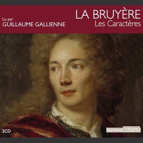 Les Caractères Livre Audio Jean De La Bruyère Book Doreille