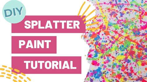 Diy Splatter Paint Tutorial 9 Player Games